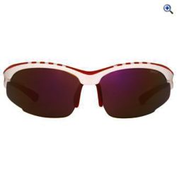 Sinner Crane Sunglasses (Red Revo) - Colour: WHITE-RED